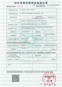 进出口资质