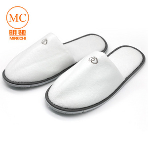 cotton velour slippers