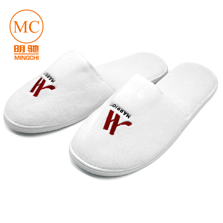 fleece slippers disposable
