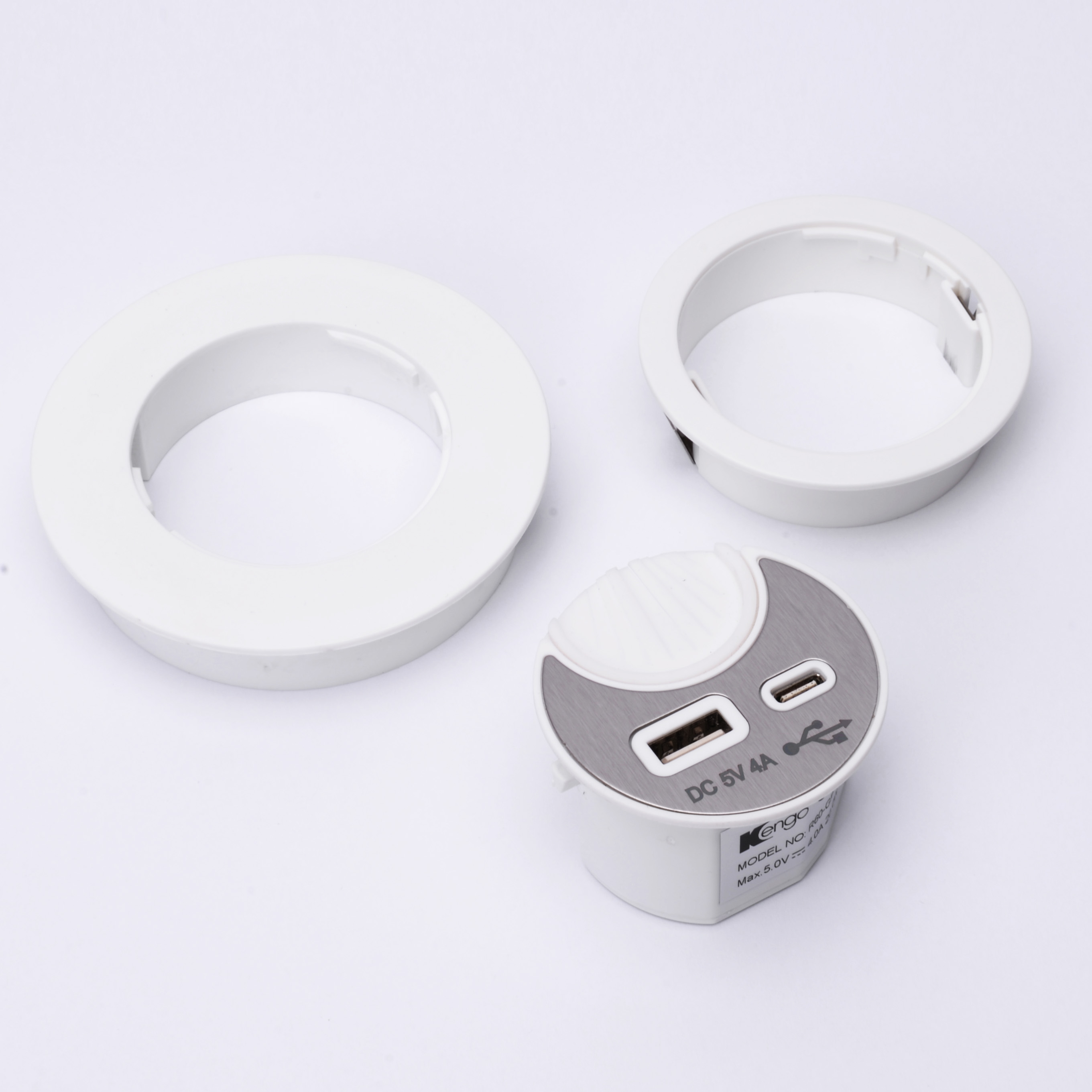 Desktop Grommet with USB Port