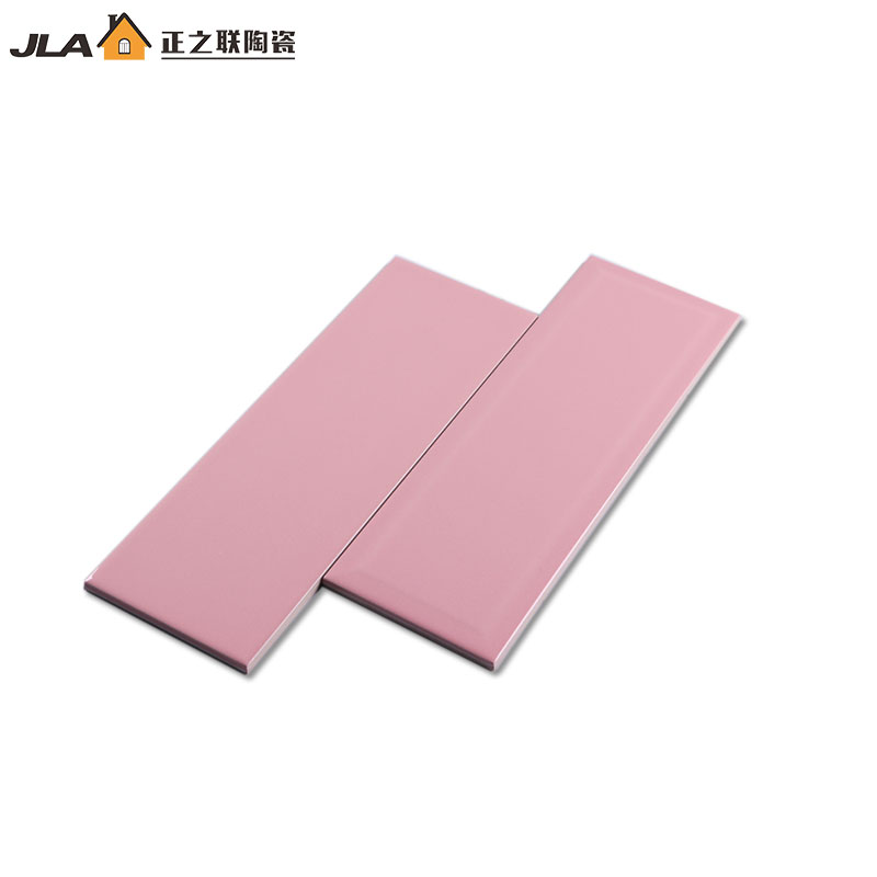 100x300 浴室 厨房 粉色 小砖 墙砖