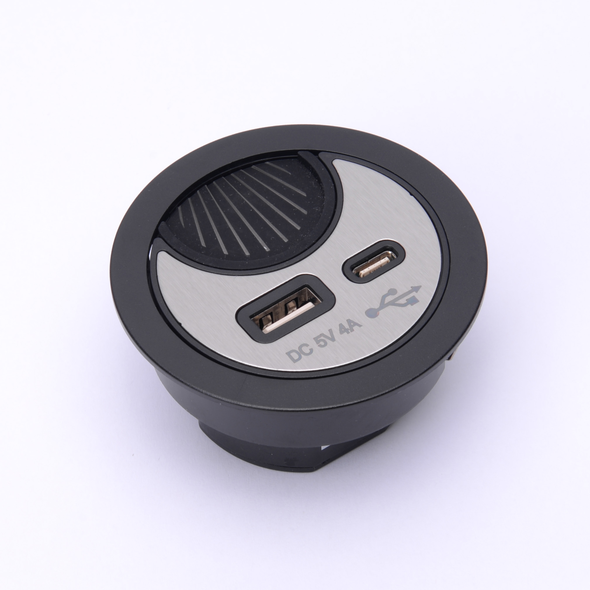 Desktop Grommet with USB Charger