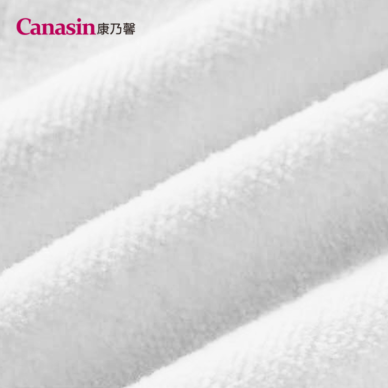 康乃馨五星级酒店专用全棉白色毛巾布加厚浴袍浴衣logo厂家定制