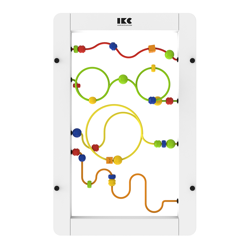 益智墙面木质玩具-铁线串珠 WIREBEADS