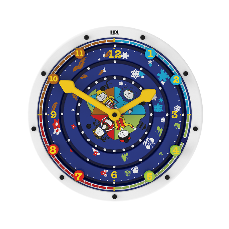 益智墙面木质玩具-旋转时钟 CLOCK AROUND