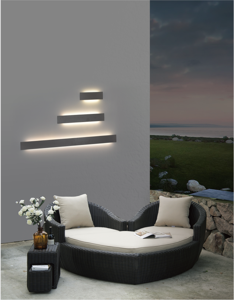 LED·户外线条灯壁灯 酒店工程 灯光设计