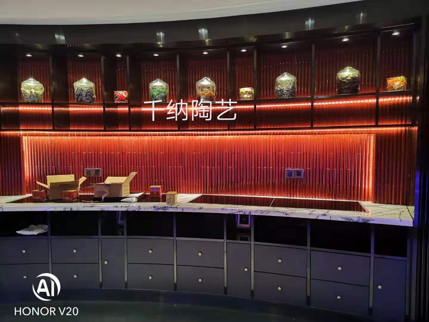 圆弧面手工砖