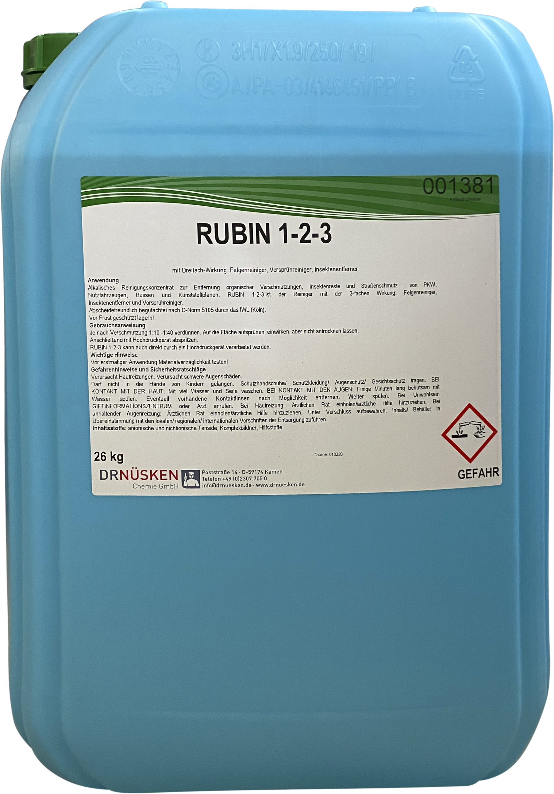 车辆虫渍清除剂（RUBIN1-2-3）