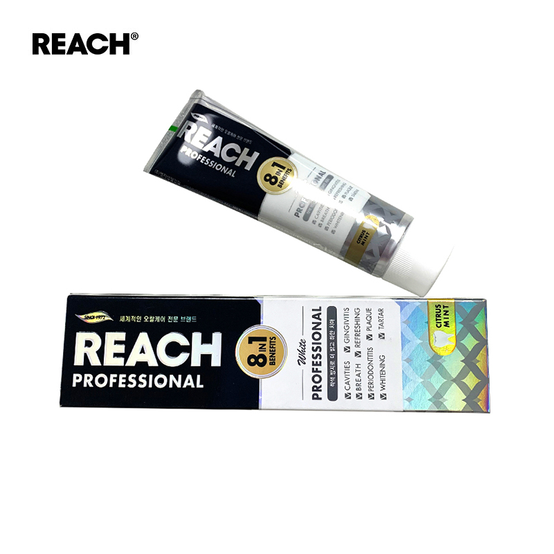 韩国REACH锐致洁白牙膏柑橘香型