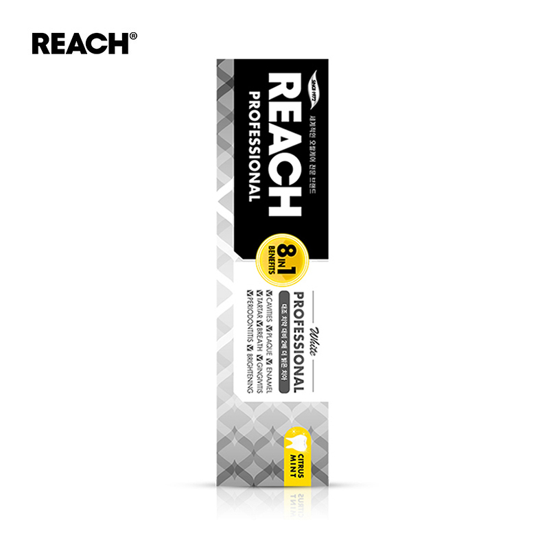 韩国REACH锐致洁白牙膏柑橘香型