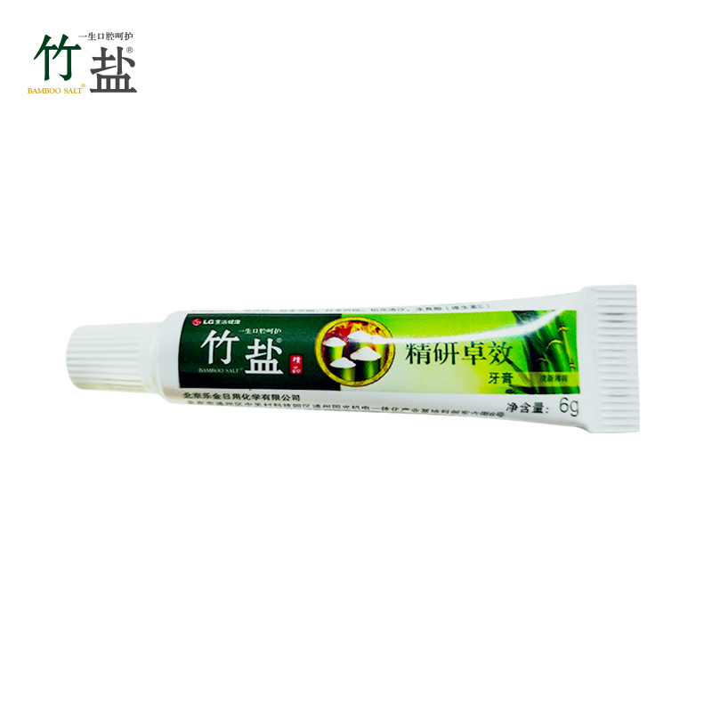 酒店专用竹盐牙膏6G