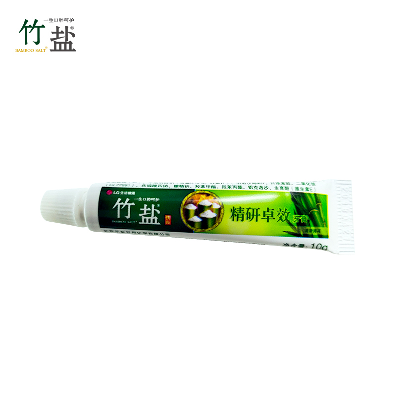 酒店专用竹盐牙膏10G