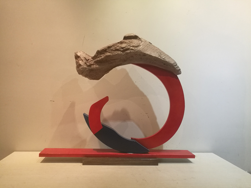现代抽象雕塑·台面玄关摆件