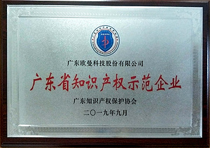 广东省知识产权示范企业