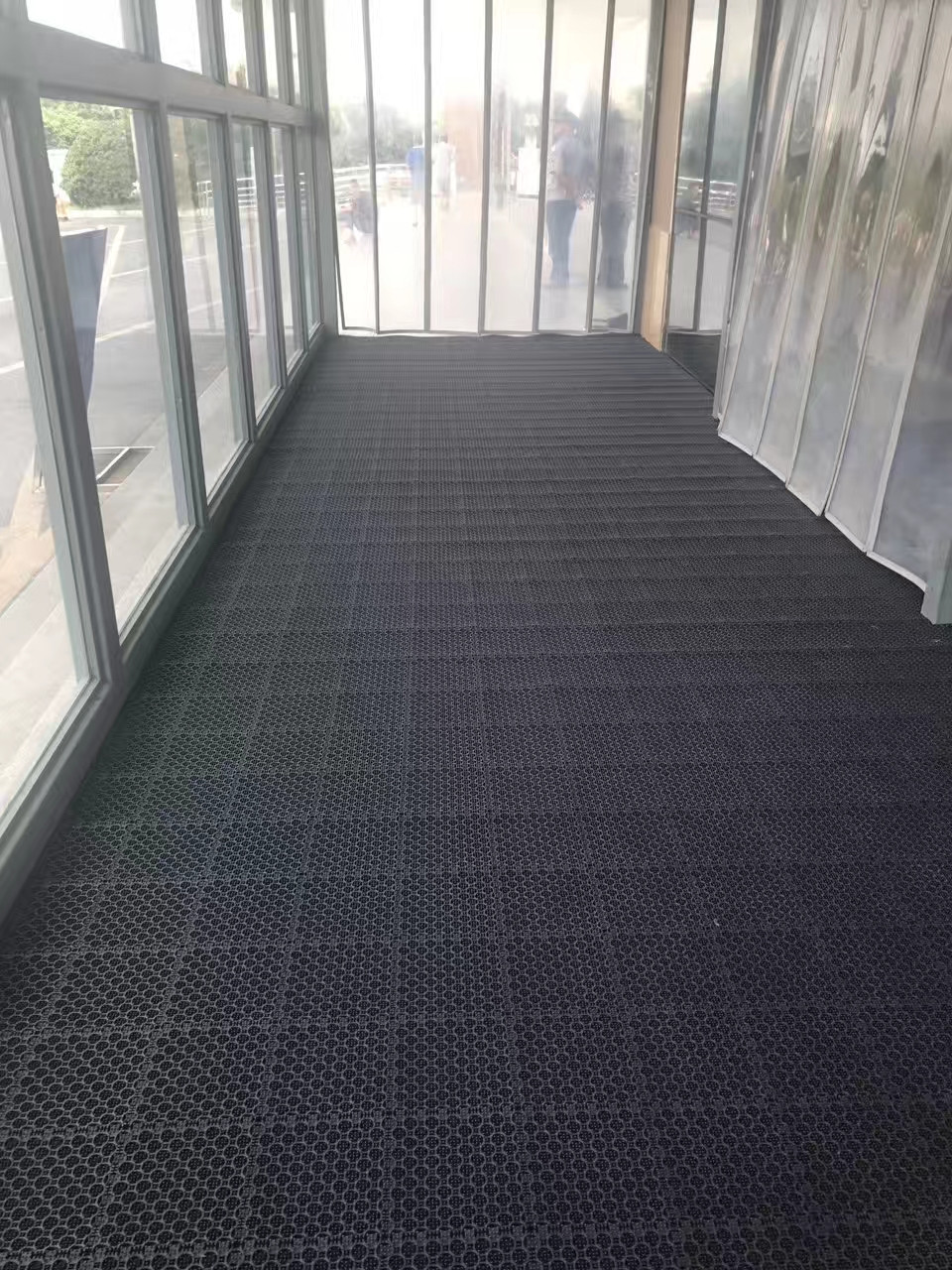 物业办公楼出入口模块拼接刮沙除尘地垫会所酒店门垫地毯-地面装饰