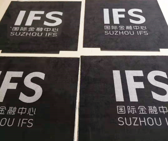 电梯地垫定制LOGO毯扶梯地垫LOGO地毯