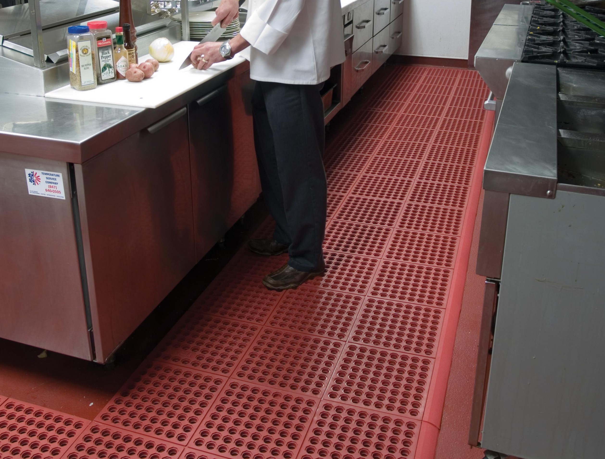 厨房防滑地垫后厨耐油地垫吧台地垫操作台地垫洗碗间地垫