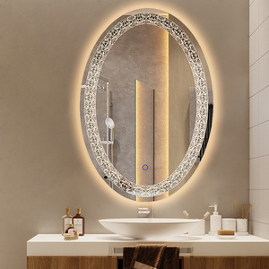 Hotel Bathroom Lighted Mirror