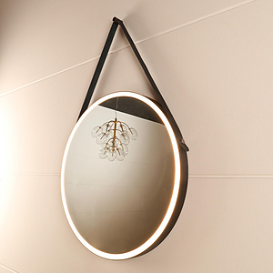 Framed Lighted Mirror for Hilton hotel