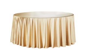 斯得福 金色加厚贡缎宴会台布