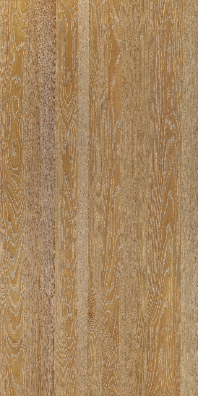 K6187ES白橡木钢刷实木拼 3.2mm