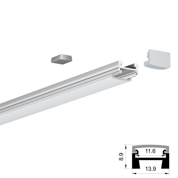 QSG-1408磁铁安装线形灯、线性灯、LED铝型材灯、LED灯带