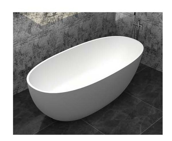 人造石哑光白色浴缸-2130220