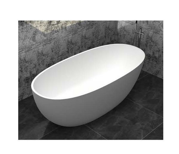 人造石哑光白色浴缸-2130230