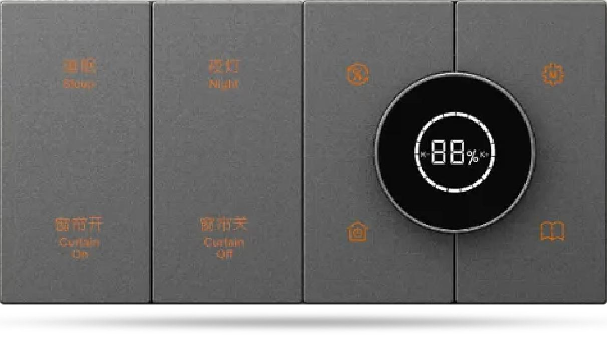D8旋钮调光调色温1-10V