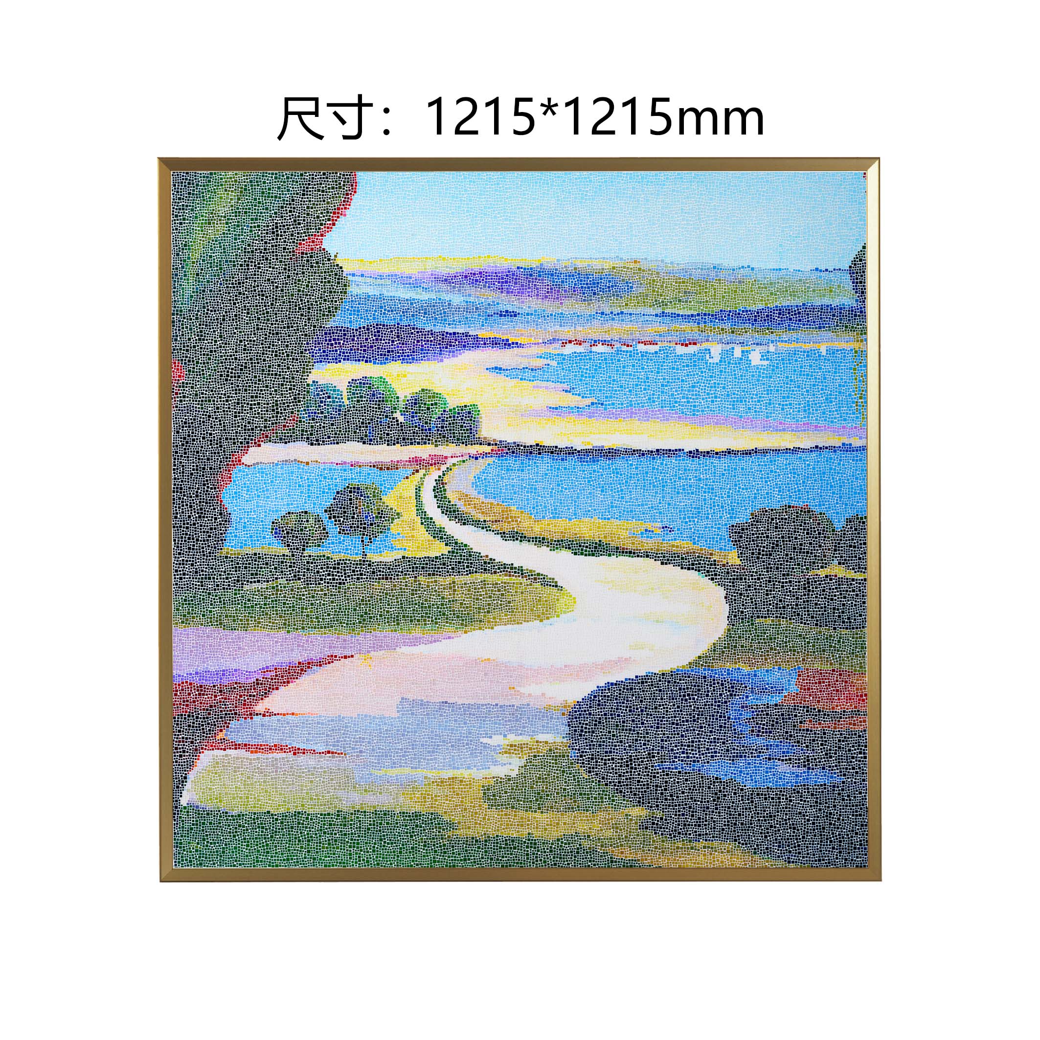 装饰画   玻璃马赛克挂画  名家油画