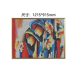 装饰画 玻璃马赛克拼图挂画  抽象画