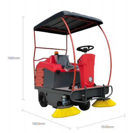 TY-1600型电动驾驶式扫地车