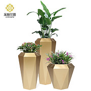 简约异形不锈钢花箱