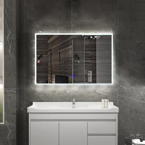 Rectangular LED Wall Mounted Mirror 14051