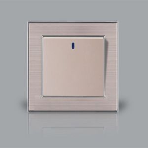 86型开关插座 不锈钢拉丝系列K7-001