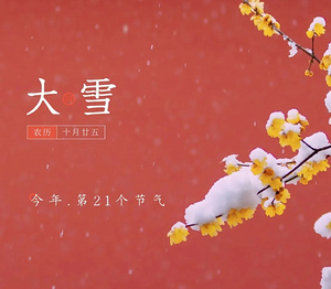 大雪 | 初心如雪 堅(jiān)定向前