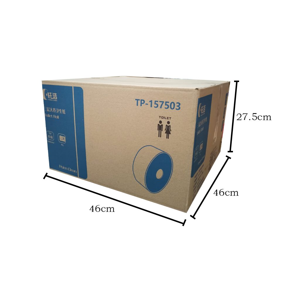 轩洁TP-157503三层大卷卫生纸