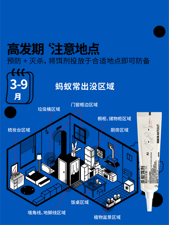 SWAKA山甲A1杀蚁饵剂