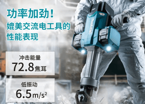 轻松开凿作业！80Vmax电镐震撼上市！