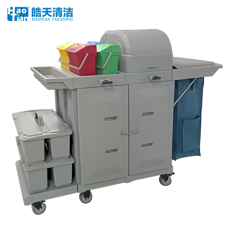 Multrpose cleaning cart