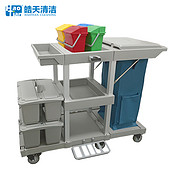 Multrpose cleaning cart