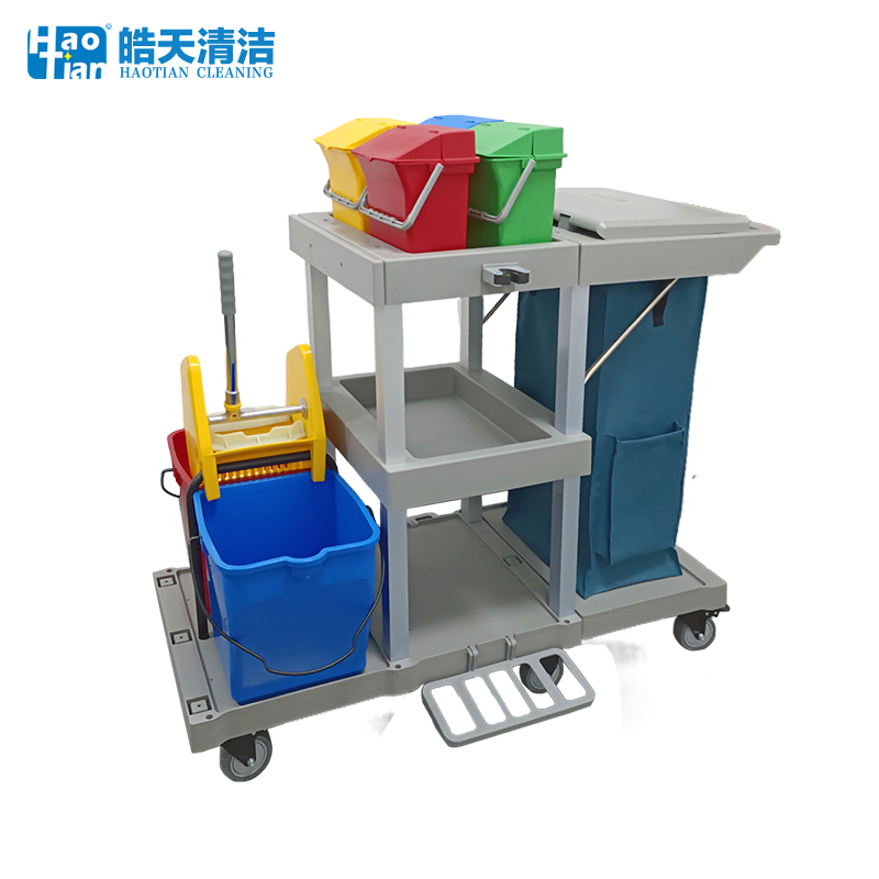 Multrpose cleaning cart