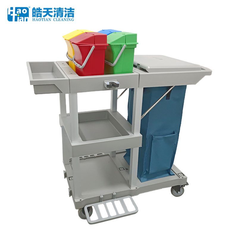 Multrpose cleaning cart