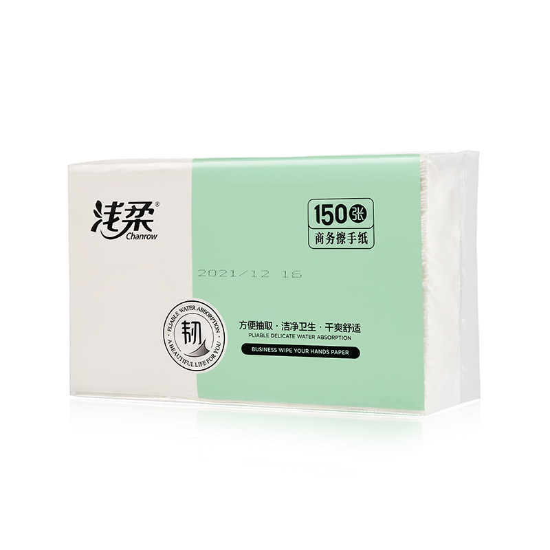 浅柔150张擦手纸