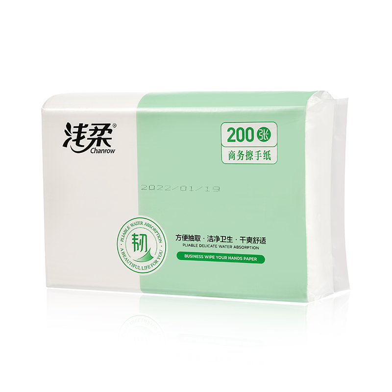 浅柔200张擦手纸