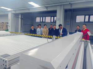 郑州市政府高层亲临名扬科技指导工作