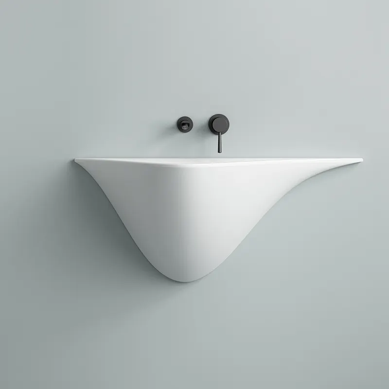 Bathroom sink,wall hung ceramic basin, wash basin, bathroom basin