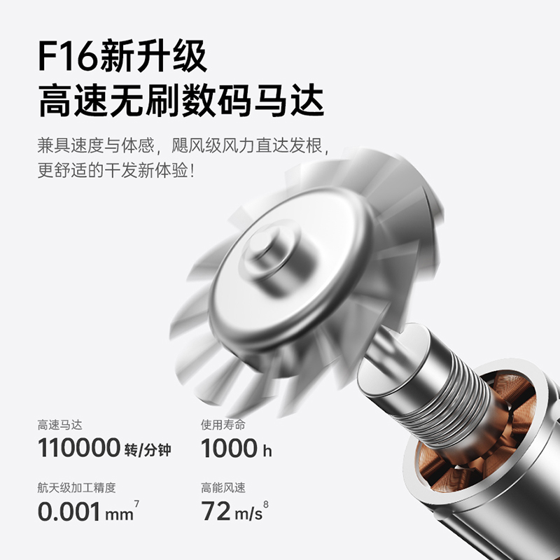 康夫中空高速电吹风 F16