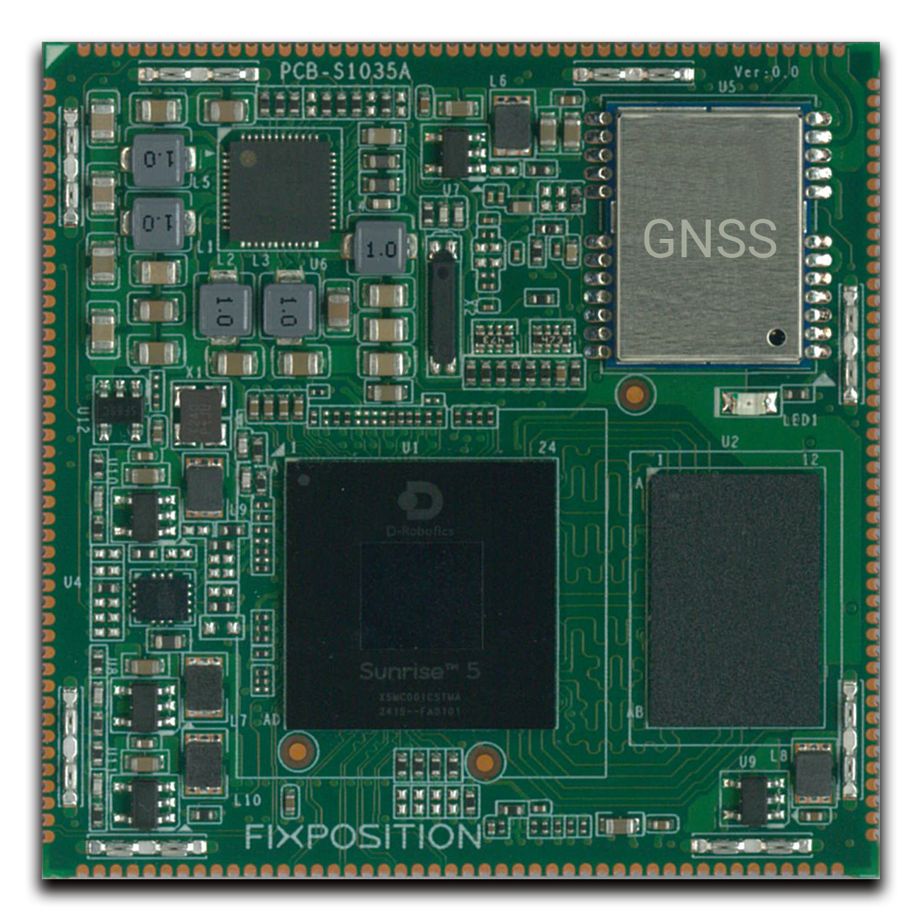 xFusion-A1多模态高精度全局定位感知模组