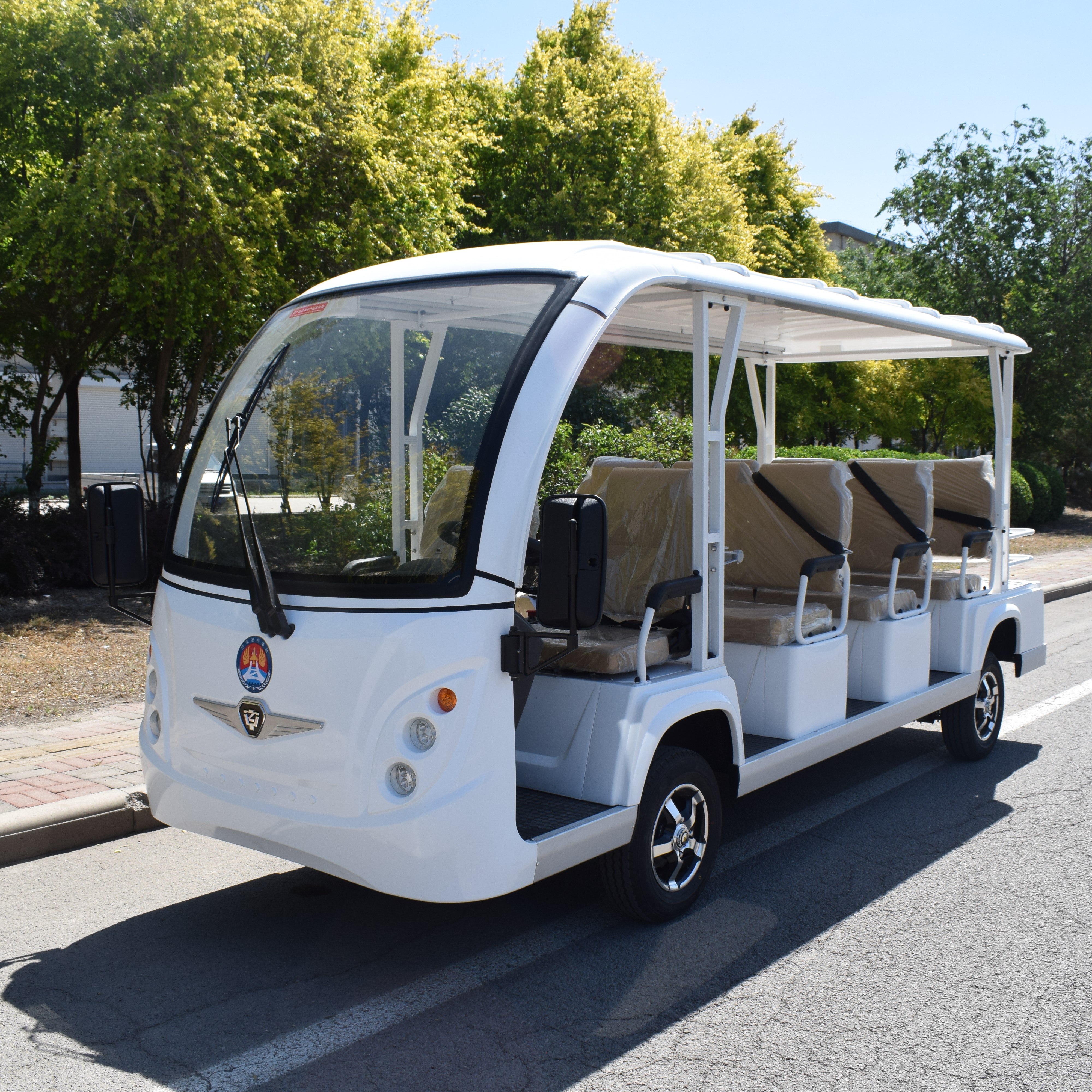 ZYCAR 11-seater electric sightseeing car A11